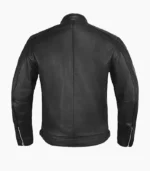 Black Biker Leather Jackets for Men by LALTAN, featuring handcrafted leather with a sleek, durable design for both style and protection.
