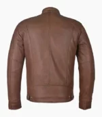 Brown leather jacket for men crafted from premium leather, designed for style and durability. Perfect for all occasions.