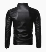 A stylish Biker Leather Jacket for Men, showcasing premium craftsmanship and a perfect fit for motorcycle enthusiasts.